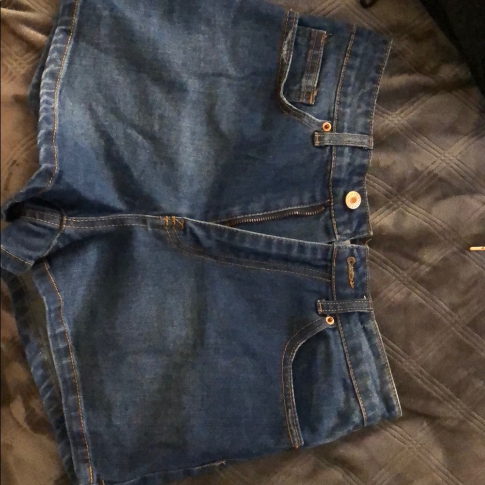 High waisted shorts